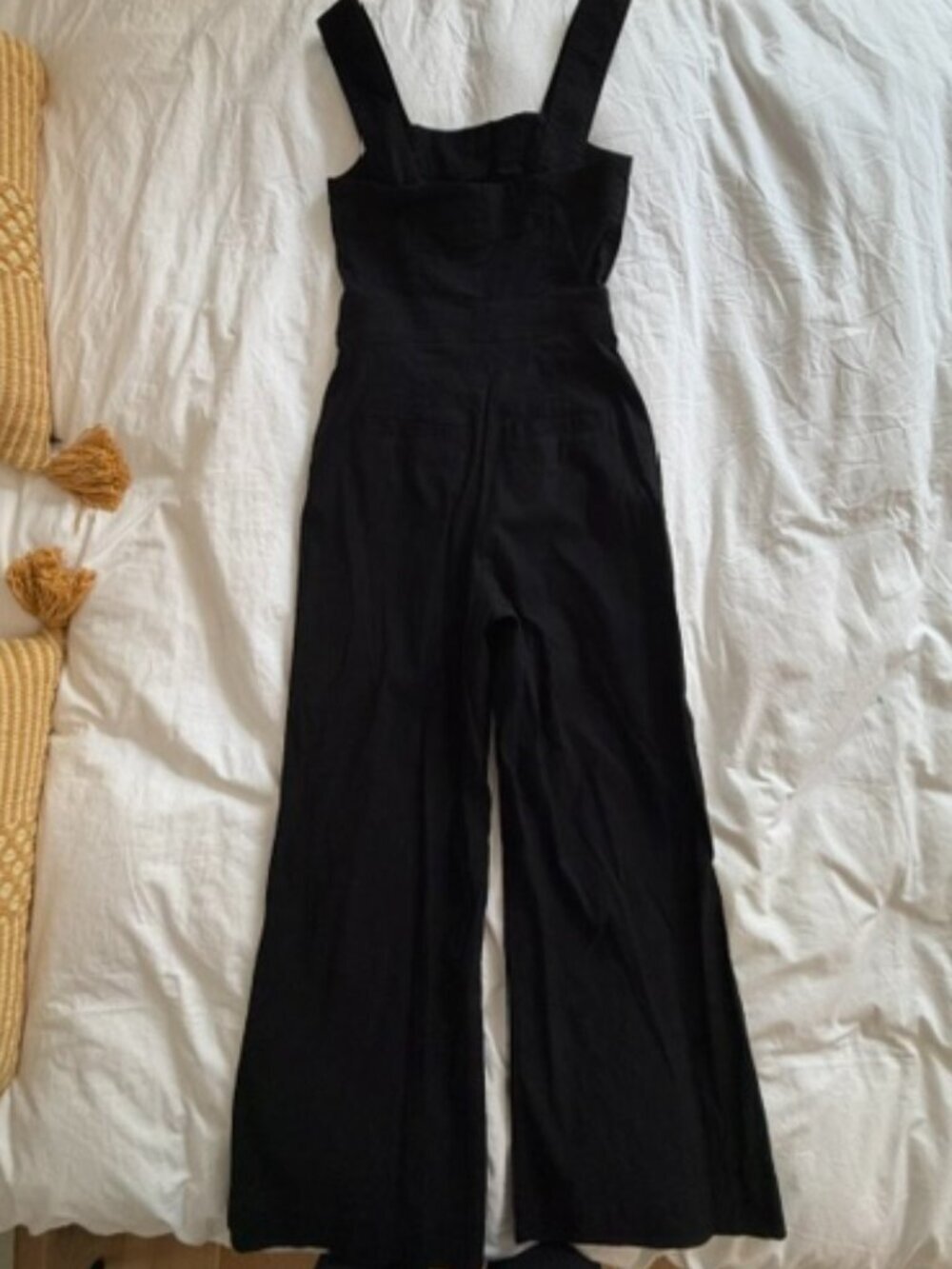Anthropologie Maeve Black Portside Collette Jumpsuit Size 0 - Picture 5 of 7